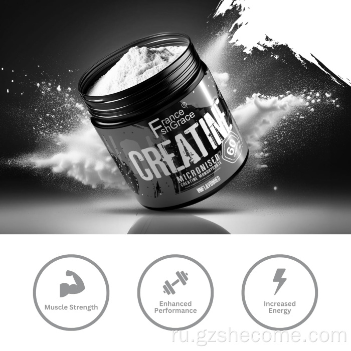 Креатин улучшает моногидратный порошок производительности физических упражнений